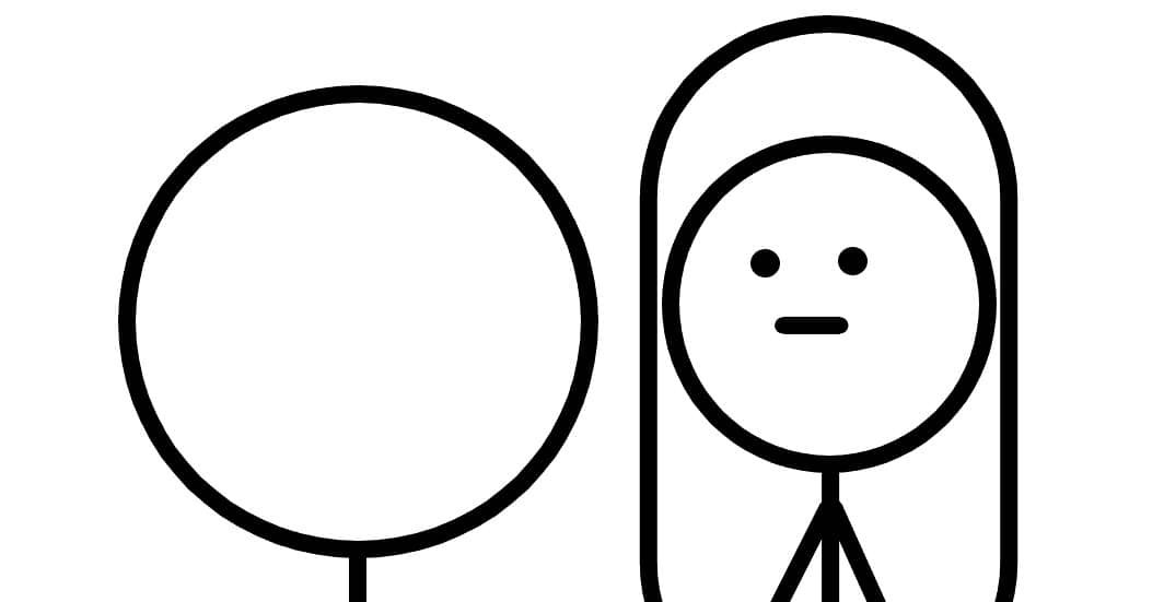 A close up of a person looking into a mirror