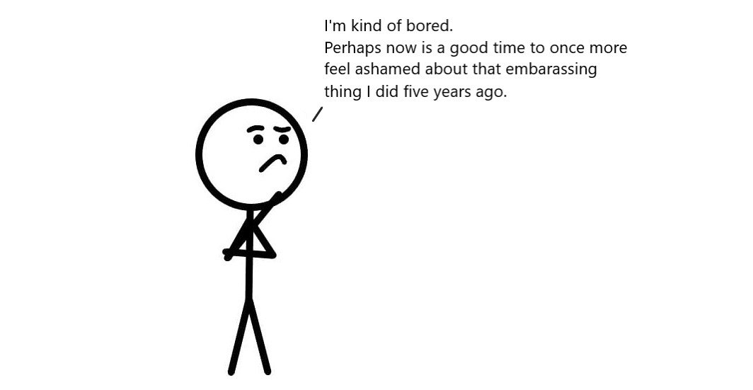 A person arguing for their suffering